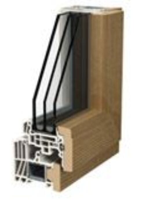 Profili per finestre pvc legno Lignatec 200